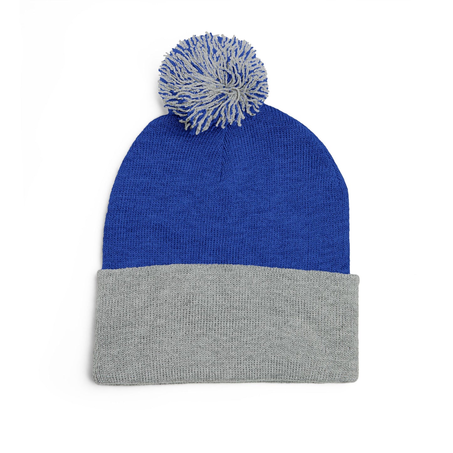 Cozy Pom-Pom Knit Cap, Winter Hat, Embroidered Beanie, Gift for Her, Outdoor Accessories, Holiday Essentials