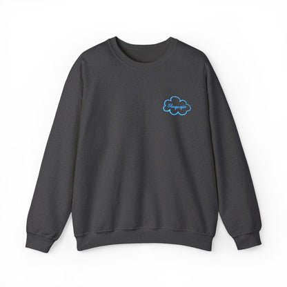 Embroidered Sleepcopia Name Unisex Crewneck Sweatshirt