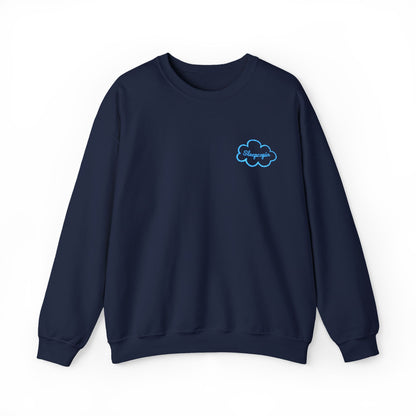 Embroidered Sleepcopia Name Unisex Crewneck Sweatshirt