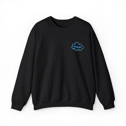 Embroidered Sleepcopia Name Unisex Crewneck Sweatshirt