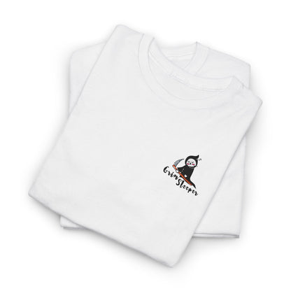 Grim Sleeper Embroidered Unisex Tee, Cool Halloween Cotton T-Shirt