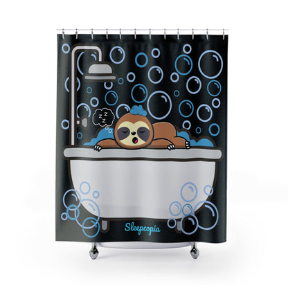 Cozy Sloth Shower Curtain - Cute Bathroom Decor, Animal Themed Decor, Bath Accessories, Unique Gift for Sloth Lovers, Fun Home Design