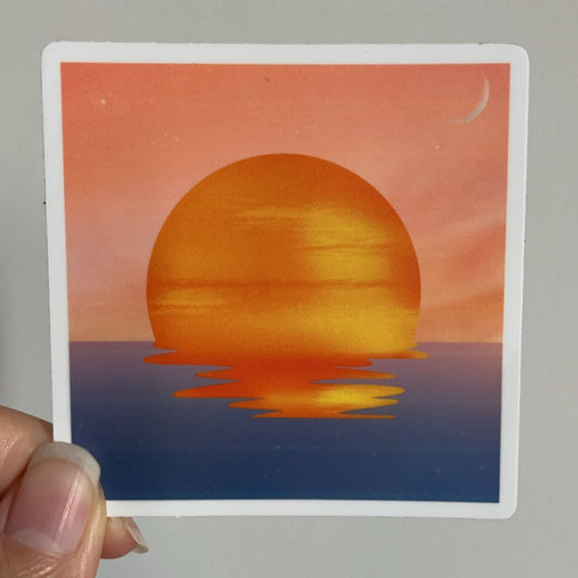 Dreamy Sunset Sticker