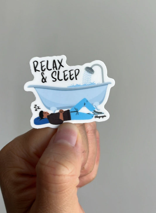 Relax & Sleep Sticker